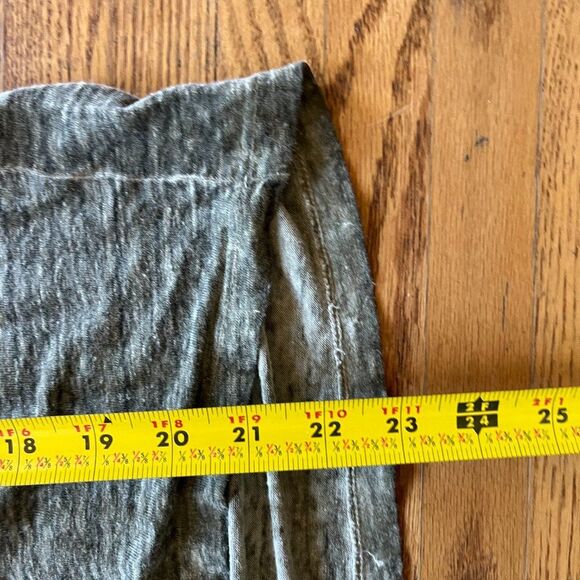 ALICE + OLIVIA AIR Heathered Green Open Back Sleeveless Tank  Women's Size Small - Picture 8 of 9